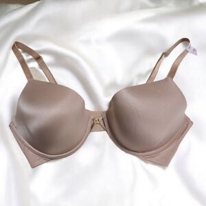 Brand NEW With Tags. Victoria's Secret Nude Demi Cup Push Up Underwire Bra. 40D